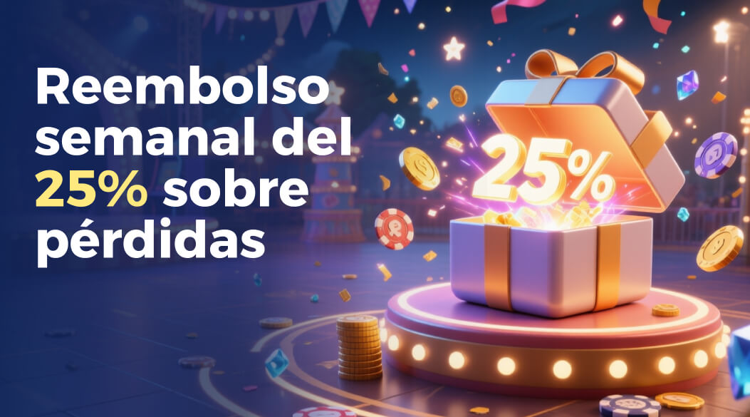 Reembolso VIP hasta 25 por ciento